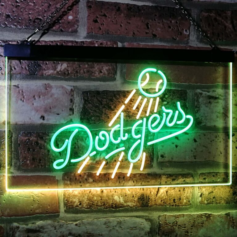 Los Angeles Dodgers Logo 1 LED Neon Sign - neon sign - LED sign - shop ...