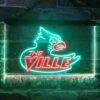 Louisville Cardinals The Ville LED Neon Sign