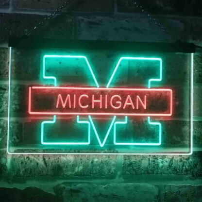 Michigan Wolverines Logo 1 LED Neon Sign neon sign LED