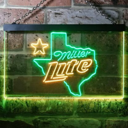 Miller Lite - Map Star LED Neon Sign neon sign LED