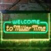 Miller Welcome LED Neon Sign