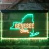Genesee Beer Map 1 LED Neon Sign