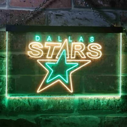 Dallas Stars Logo 2 LED Neon Sign - Legacy Edition neon sign LED