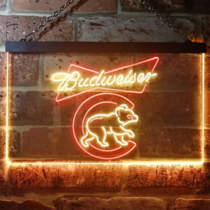 Chicago Cubs Budweiser LED Neon Sign neon sign LED