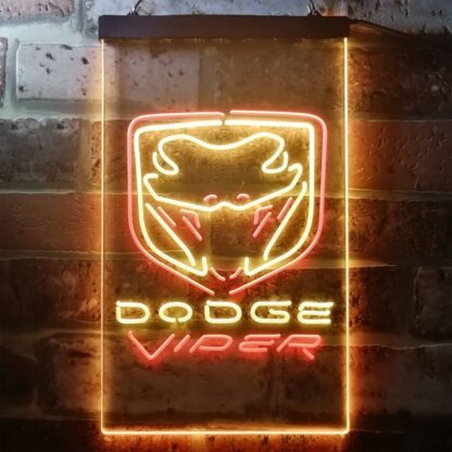 Dodge Viper Fangs LED Neon Sign neon sign LED