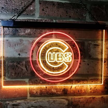 Chicago Cubs Logo 1 LED Neon Sign neon sign LED