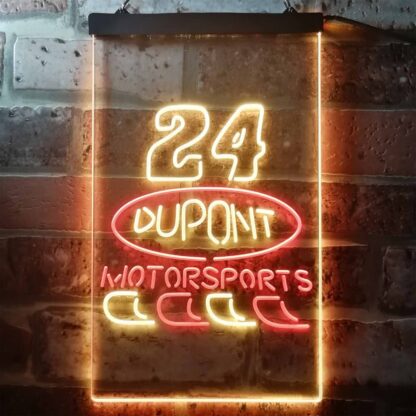 Dupont Motorsports 24 LED Neon Sign neon sign LED