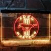 Ford Mustang Bars Logo LED Neon Sign