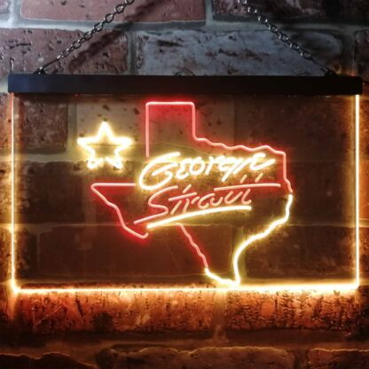 George Strait Name LED Neon Sign neon sign LED