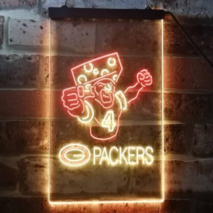 Green Bay Packers #4 Brett Favre LED Neon Sign neon sign LED