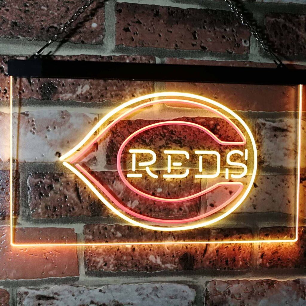 Cincinnati Reds Logo 1 Led Neon Sign - Neon Sign - Led Sign - Shop 