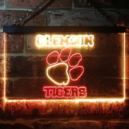 Clemson Tigers Logo LED Neon Sign neon sign LED