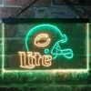 Chicago Bears Helmet Miller Lite LED Neon Sign
