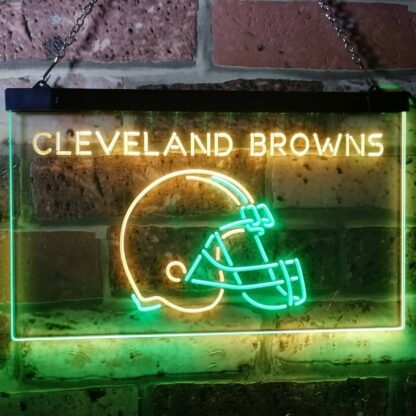 Cleveland Browns Helmet LED Neon Sign neon sign LED