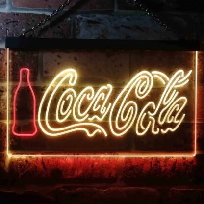 Coca-Cola Bottle and Logo LED Neon Sign neon sign LED