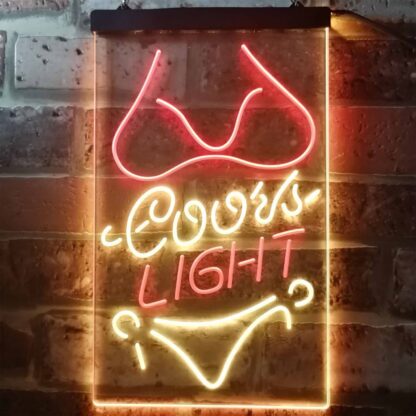 Coors Light Bikini LED Neon Sign neon sign LED