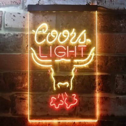 Coors Light Bull LED Neon Sign neon sign LED