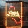 Coors Light California Map LED Neon Sign