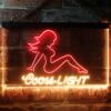 Coors Light Girl 2 LED Neon Sign