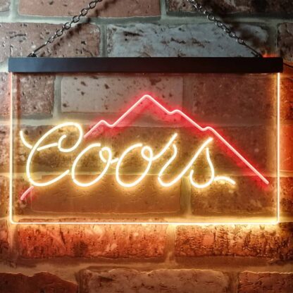 Coors Light Mountain 2 LED Neon Sign neon sign LED