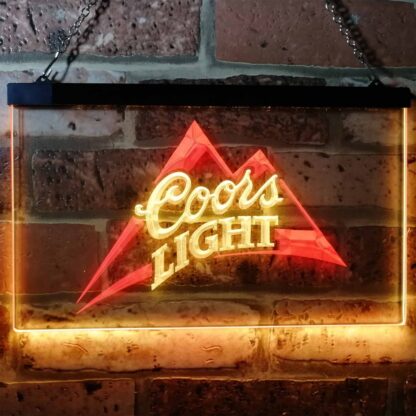 Coors Light Mountain LED Neon Sign neon sign LED