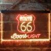 Coors Light Route 66 LED Neon Sign