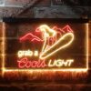 Coors Light Ski LED Neon Sign