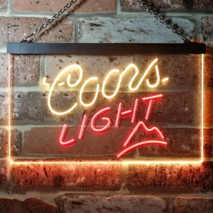 Coors Light Small Mountain LED Neon Sign neon sign LED