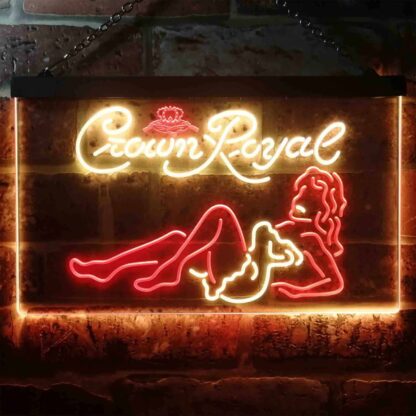 Crown Royal Girl 1 LED Neon Sign neon sign LED