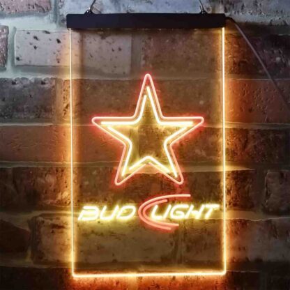 Dallas Cowboys Bud Light 2 LED Neon Sign neon sign LED