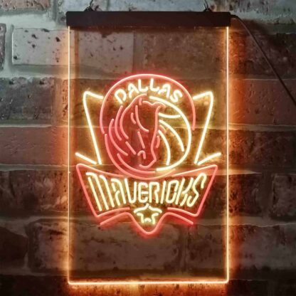 Dallas Mavericks Logo LED Neon Sign - Legacy Edition neon sign LED