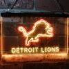 Detroit Lions LED Neon Sign