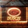 Green Bay Packers Busch Light LED Neon Sign