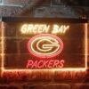 Green Bay Packers Logo LED Neon Sign