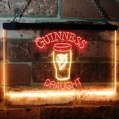 Guinness Draught Glass LED Neon Sign neon sign LED