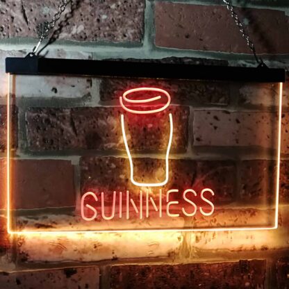 Guinness Glass LED Neon Sign neon sign LED