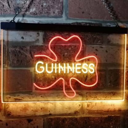 Guinness Shamrock LED Neon Sign neon sign LED