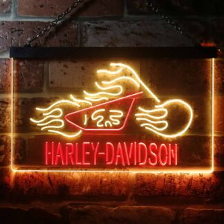 Harley Davidson Fire Bike LED Neon Sign neon sign LED
