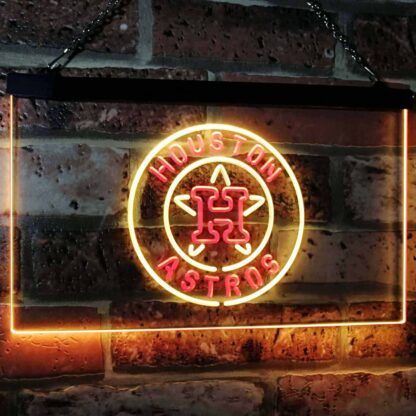 Houston Astros Logo 1 LED Neon Sign - Legacy Edition neon sign LED