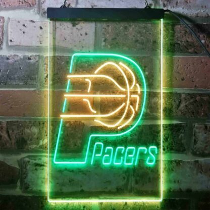 Indiana Pacers Logo LED Neon Sign - Legacy Edition neon sign LED