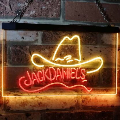 Jack Daniel's Cowboy Hat LED Neon Sign neon sign LED