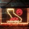 Jack Daniels Jack Lives Here California LED Neon Sign