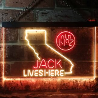 Jack Daniel's Jack Lives Here - California LED Neon Sign neon sign LED