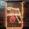 Jack Daniels Jack Lives Here Florida LED Neon Sign