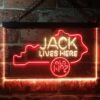 Jack Daniels Jack Lives Here Kentucky LED Neon Sign