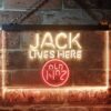 Jack Daniels Jack Lives Here LED Neon Sign