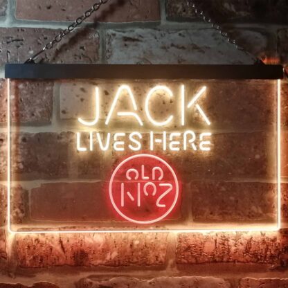 Jack Daniel's Jack Lives Here LED Neon Sign neon sign LED