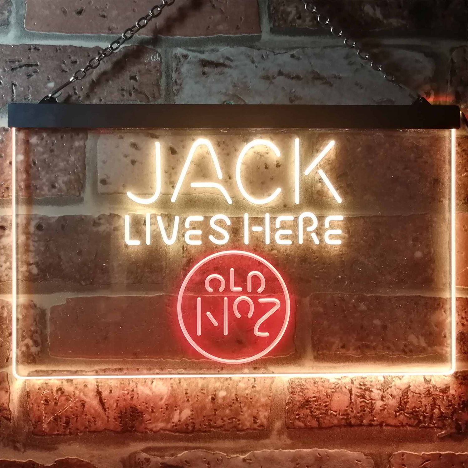 Jack Daniels Jack Lives Here Led Neon Sign Neon Sign Led Sign Shop Whats Your Sign