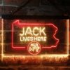 Jack Daniels Jack Lives Here Pennsylvania LED Neon Sign