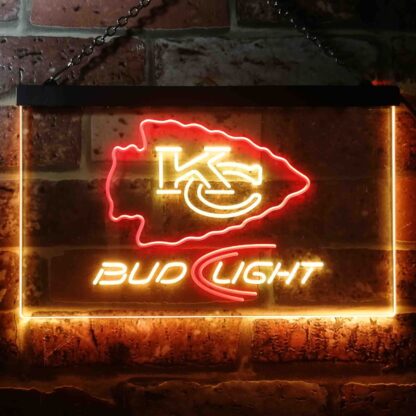 Kansas City Chiefs Bud Light LED Neon Sign neon sign LED